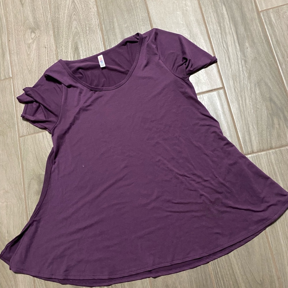Deep Purple lularoa Perfect T size XL very flowy